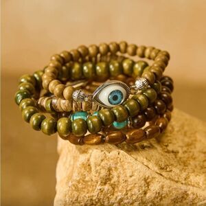 Bohemian Evil Eye Bracelet #1908